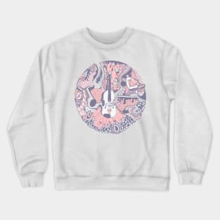 Npink Circle of Music Crewneck Sweatshirt